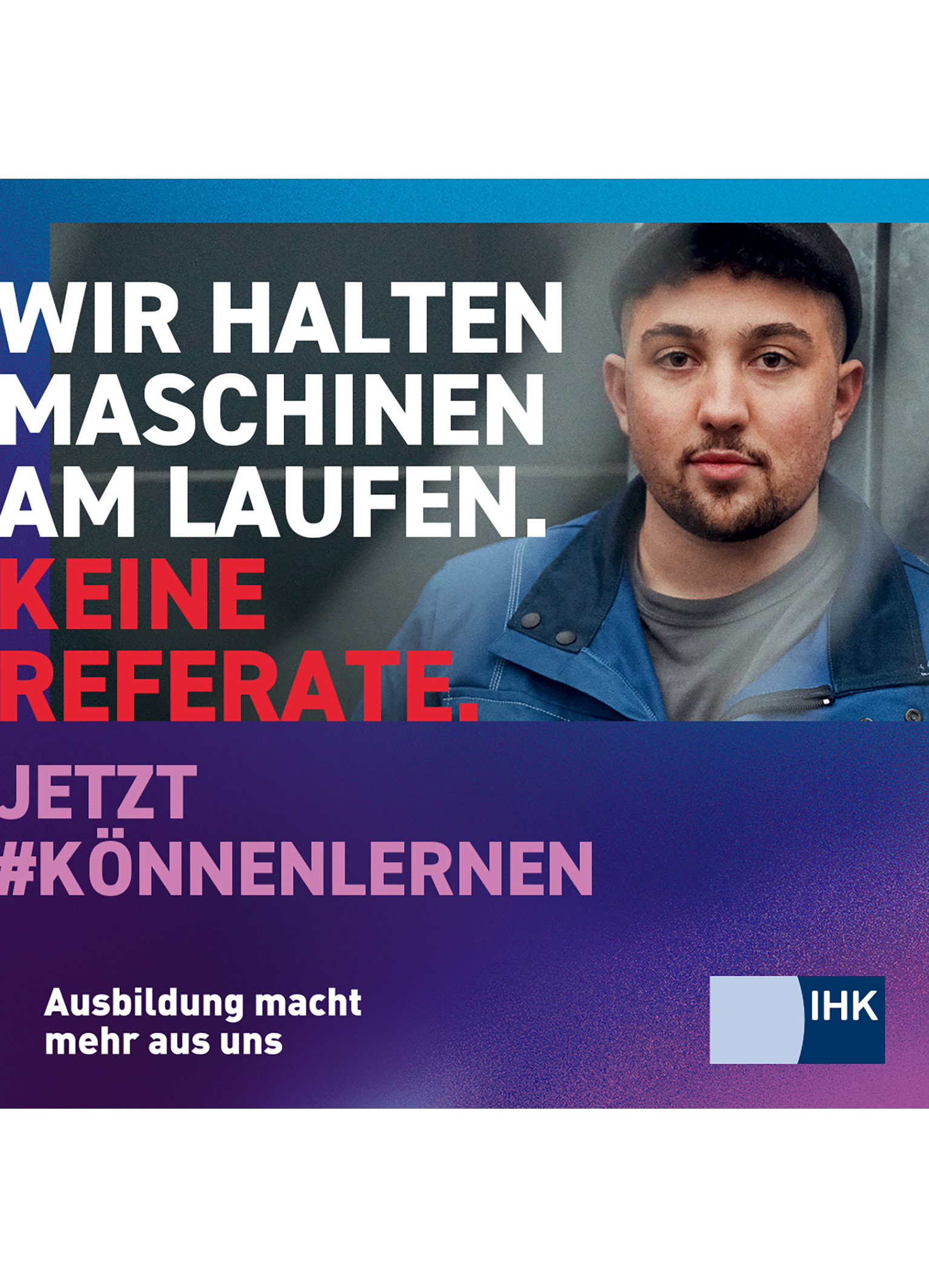 IHK Ausbildungs-Werbebanner.