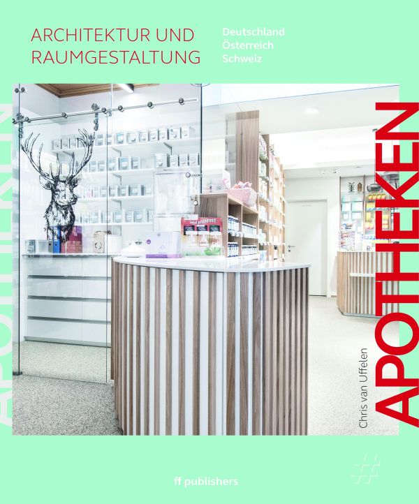 Ein Zwitschriftcover mit einem Bild einer Apotheke.