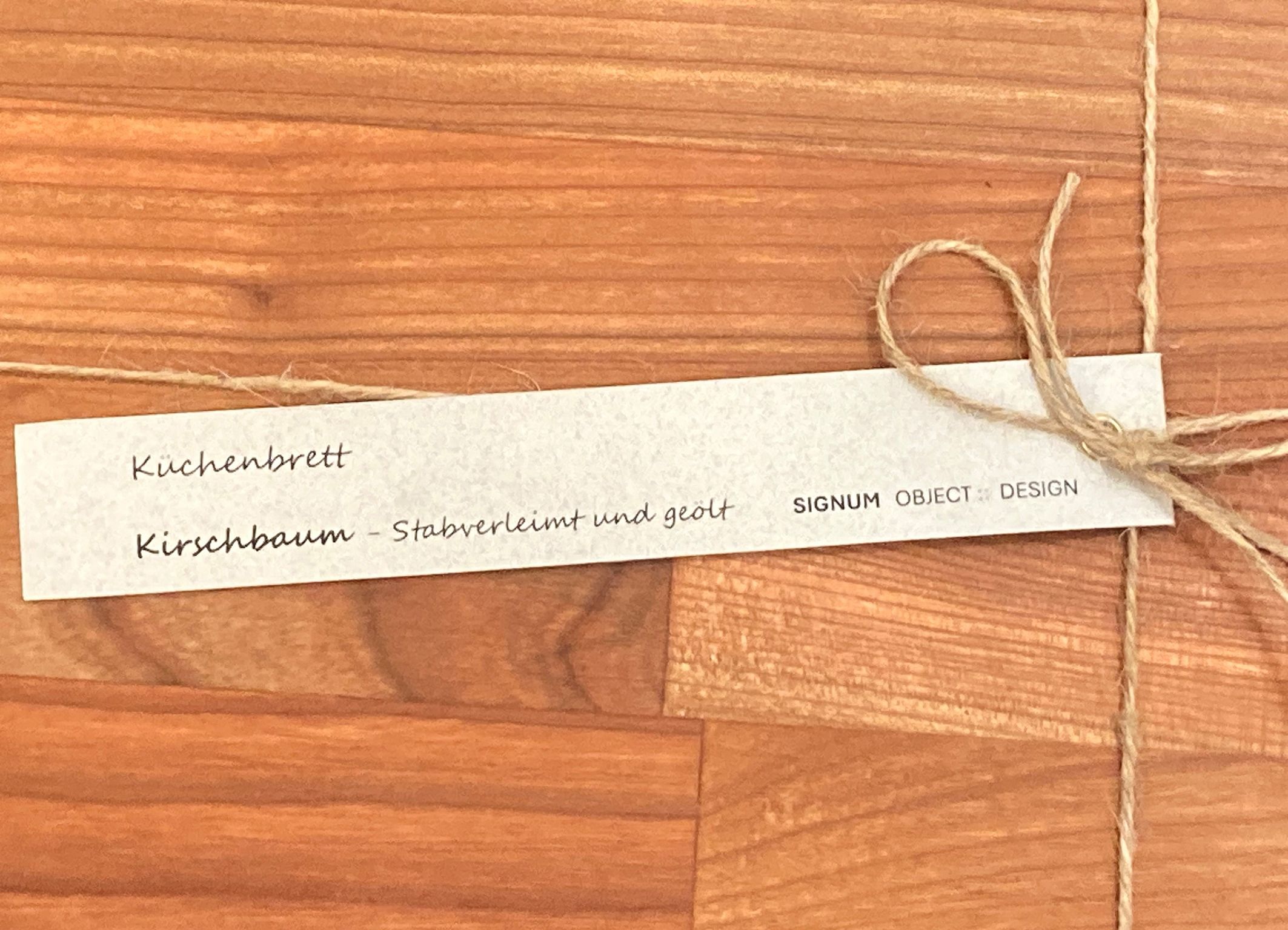 Schneidebretter Kirschbaum Detail